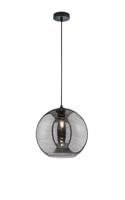 Fischer & Honsel Glazen hanglamp Opie Ø 25cm 60667