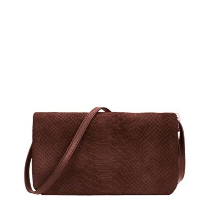 LouLou Essentiels Sugar Snake Clutch bordeaux LouLou Essentiels Sugar Snake Clutch bordeaux
