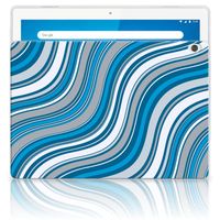 Lenovo Tab M10 Hippe Hoes Waves Blue - thumbnail