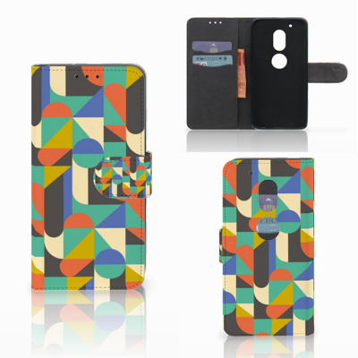 Motorola Moto G4 Play Telefoon Hoesje Funky Retro