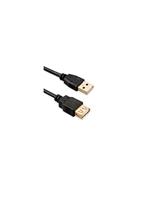 VulTech US21205 USB-verlenging, 5 m, zwart