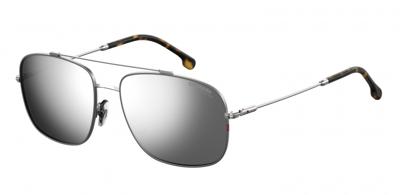 Carrera Eyewear zonnebril navigator 182/F/S 6LB/T4 heren zilver met spiegellens