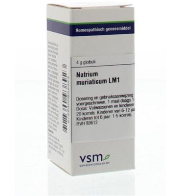 Vsm Natrium Muriaticum Lm1 (4g)