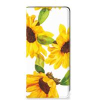 Smart Cover voor Xiaomi Redmi Note 11/11S Zonnebloemen - thumbnail