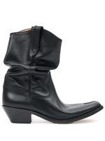 Maison Margiela bottes Tabi 55 mm d'inspiration western - Noir