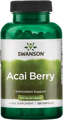 Swanson Acai Berry 500MG (120 caps)