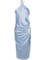 Simkhai Hansel satijnen midi-jurk - Blauw