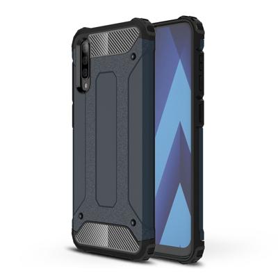 Lunso - Armor Guard hoes - Samsung Galaxy A70 - Donkerblauw Lunso - Armor Guard hoes - Samsung Galaxy A70 - Donkerblauw