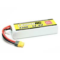 LemonRC LiPo accupack 14.8 V 3300 mAh Aantal cellen: 4 35 C Softcase XT60 - thumbnail