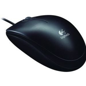 Logitech Mouse B100 Zwart