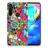 Motorola Moto G8 Power Silicone Back Cover Punk Rock