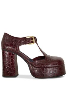 ETRO escarpins Mary Jane 110 mm à bout rond - Rouge