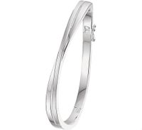 Armband Bangle zilver 6,5 x 60 mm - thumbnail