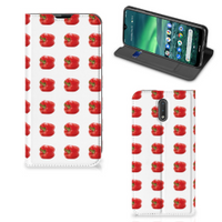 Nokia 2.3 Flip Style Cover Paprika Red - thumbnail