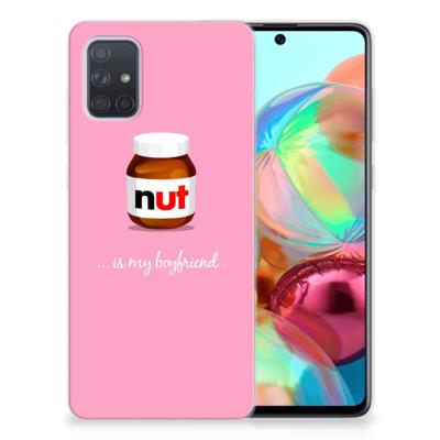 Samsung Galaxy A71 Siliconen Case Nut Boyfriend
