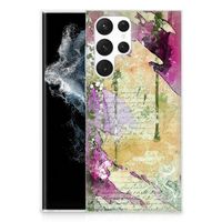 Hoesje maken Samsung Galaxy S22 Ultra Letter Painting