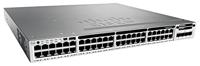 Cisco Catalyst WS-C3850-48P-L beheerde energie via Ethernet (PoE) ondersteuning Zwart - Grijs Netwerkswitch, WS-C3850-48P-L