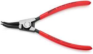 Knipex 46 31 A22 Precisie-borgveertang Geschikt voor borgringen Buitenringen 19-60 mm Puntvorm 45° gebogen