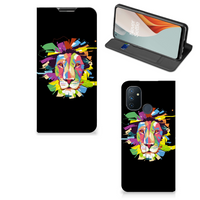 OnePlus Nord N100 Magnet Case Lion Color - thumbnail