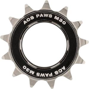 Freewheel 15t 3/32 Paws M30 x 1mm nikkel zwart