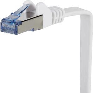 Renkforce RF-4149852 RJ45 Netwerkkabel, patchkabel CAT 6A U/FTP 15.00 m Grijs Zeer flexibel, Snagless, Vlambestendig 1 stuk(s)