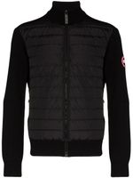 Canada Goose Hybridge wool-panelled padded jacket - Noir