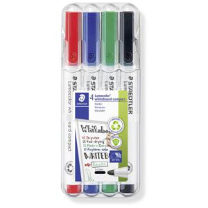 Staedtler Lumocolor 341 WP4 Whiteboardmarker Willekeurige kleur (geen keuze mogelijk) 1 stuk(s)