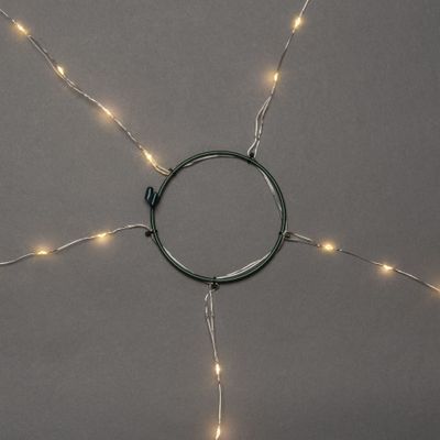 Konstsmide 6577-870 LED-boommantel met app Binnen Energielabel: F (A - G) werkt op het lichtnet Aantal lampen 180 LED Barnsteen