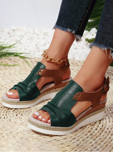 Summer Casual Plain Slide Sandals