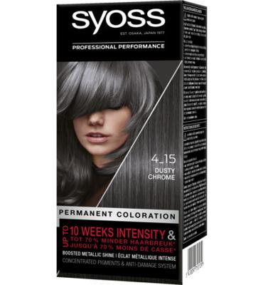 Syoss Syoss Color Baseline 4-15 Dusty Chrome Haarverf (1set)