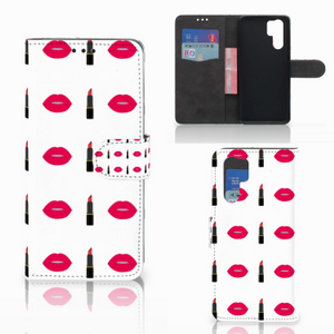 Huawei P30 Pro Telefoon Hoesje Lipstick Kiss