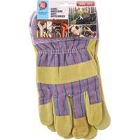 Setje bouw/ tuinhandschoenen one size L/XL  -