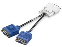 HP GS567AA kabeladapter (DMS-59, 2x VGA, DMS-59, VGA, blauw, wit, HP Compaq dc5800 microtower PC HP Compaq dc5850 microtower PC, 200 g)