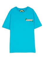 Barrow kids t-shirt en coton à logo imprimé - Bleu