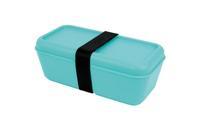 MILAN® Voedselcontainer, rechthoekig, 0,75 l, turkoois, serie SUNSET