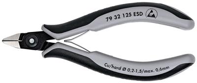 Knipex Knipex-Werk 79 32 125 ESD ESD Zijkniptang Met facet 125 mm