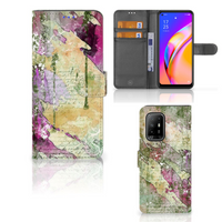 Hoesje OPPO Reno5 Z | A94 5G Letter Painting - thumbnail