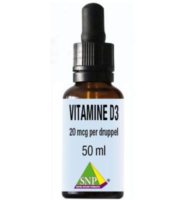 Snp Snp Vitamine D3 20mcg Druppels (50ml)
