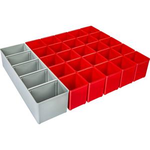 L-BOXX 6000010085 accessoire voor opslagdozen Grijs, Rood Inzetdoosset