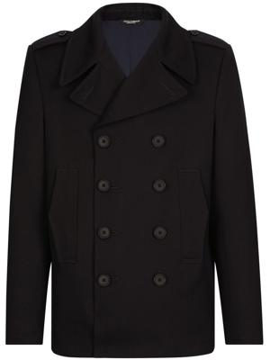Dolce & Gabbana Blazer met dubbele rij knopen - Zwart