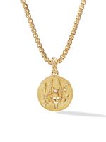 David Yurman pendentif Capricorn en or 18ct serti de diamants