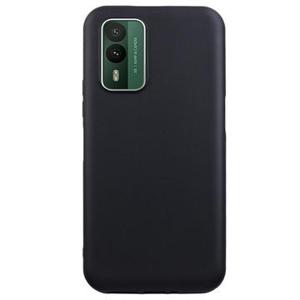 Nokia XR21 Anti-Vingerafdruk Mat TPU Hoesje - Zwart