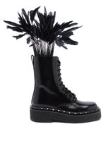 Valentino Garavani bottines Rockstud M-Way 50 mm à ornements Rockstud - Noir