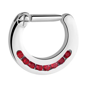 Septum Clicker met scharnier Chirurgisch staal 316L Neuspiercings