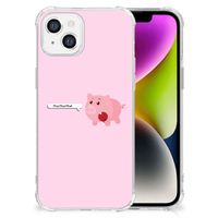 iPhone 14 Stevig Bumper Hoesje Pig Mud