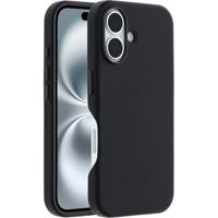 OtterBox Symmetry Series Cactus Leather MagSafe Hoes voor iPhone 16, schokbestendig, valbestendig, beschermende dunne hoes, 3x getest volgens militaire standaard, Zwart