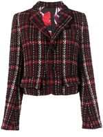 Marni veste boutonnée en tweed - Rouge - thumbnail