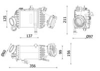 Intercooler, inlaatluchtkoeler CI659000P