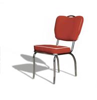 Retro Diner Stoel CO-26 Ruby