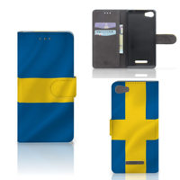 Wiko Lenny 2 Bookstyle Case Zweden